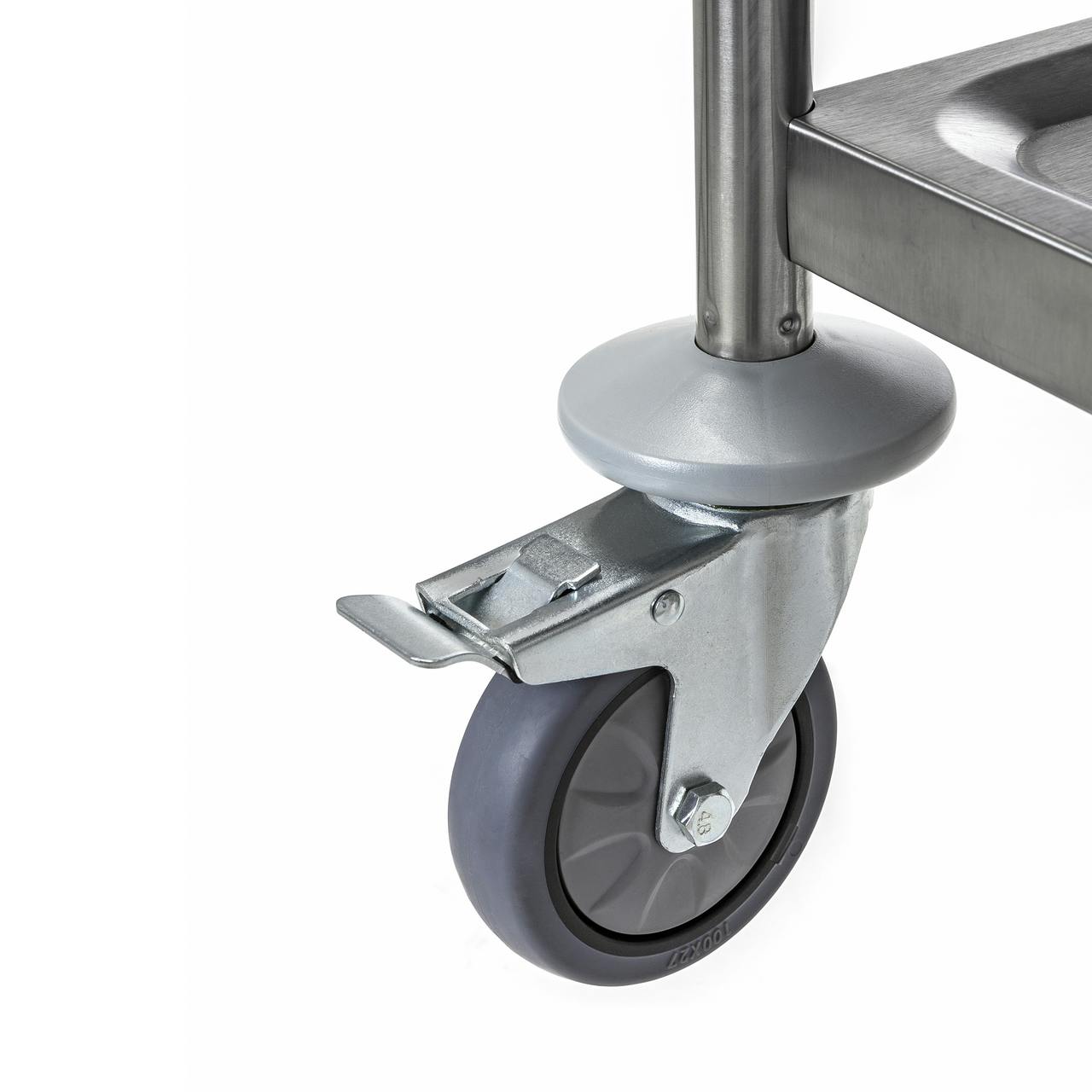 Carrello portacasse in acciaio inox h215143