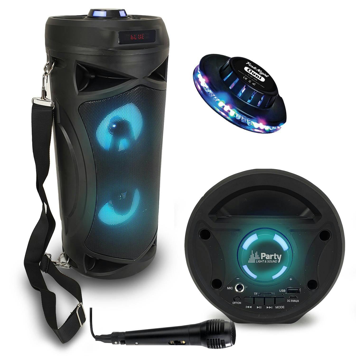 Party Light & Sound - Enceinte Sono 1000w Active Portable et Autonome sur  Batterie + 1 Pied