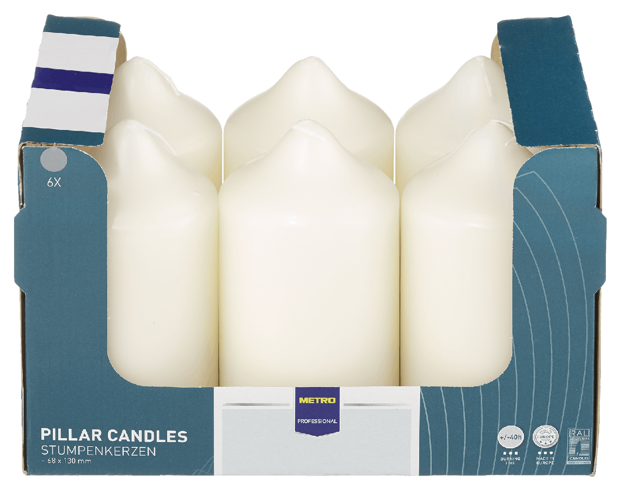 Bougies Piliers, Nude Et Or, My Jolie Candle | My Jolie Candle