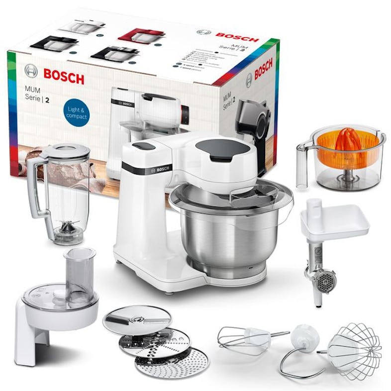 Bosch Serie 2 Küchenmaschine METRO l 3,8 MUM 700 Marktplatz | W Weiß