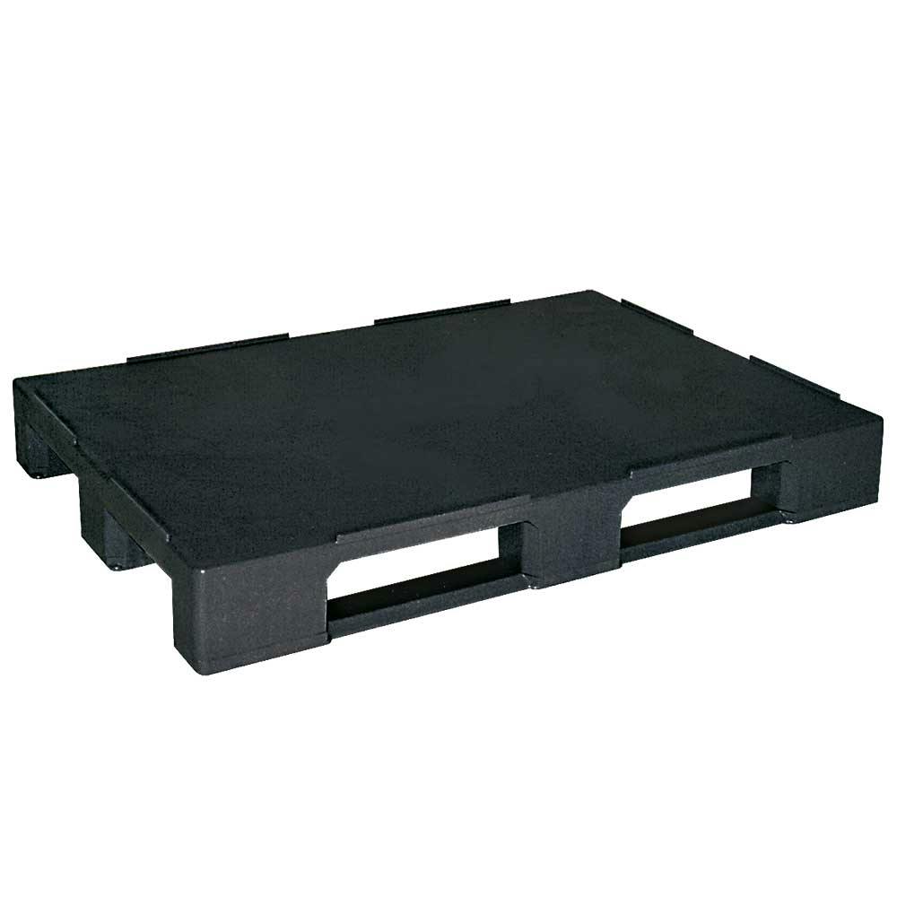 Europalette 1200x800x150 mm, 100 PE/REKunststoff, geschlossene