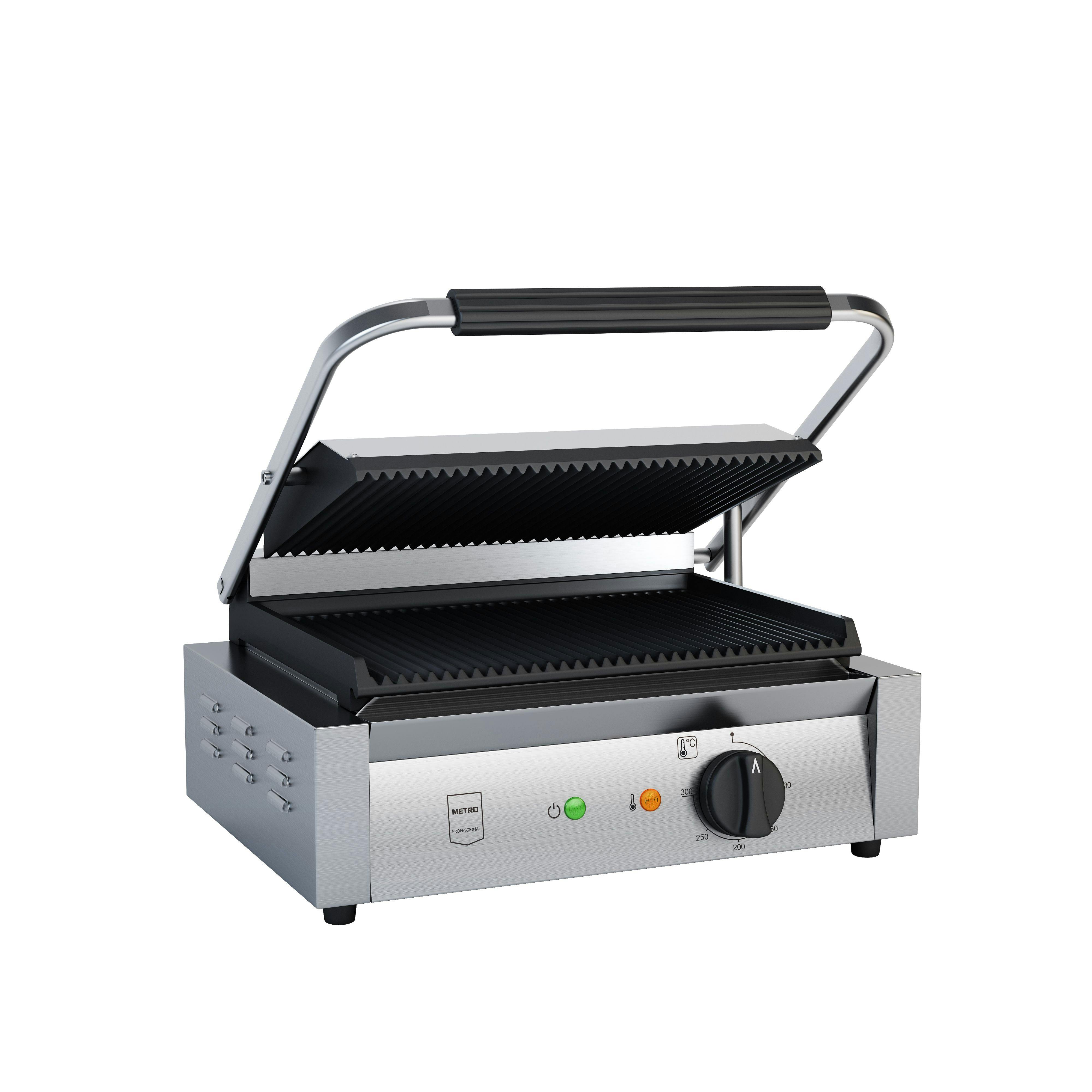 Grill panini XL Premium Lisse-Lisse avec minuteur Casselin