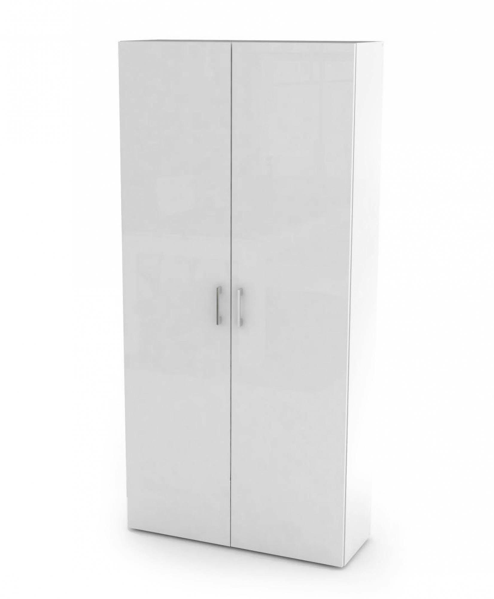 Scarpiera Piero, Mobile multiuso a 2 ante e 1 anta a ribalta, Portascarpe  da ingresso, 100% Made in Italy, cm 120x27h108, Bianco lucido