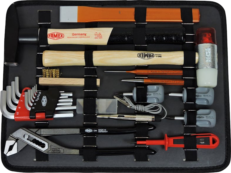 FAMEX 720-88 Profi Alu Werkzeugkoffer mit Werkzeug Set - PROFESSIONAL |  METRO Marktplatz | Werkzeug-Sets