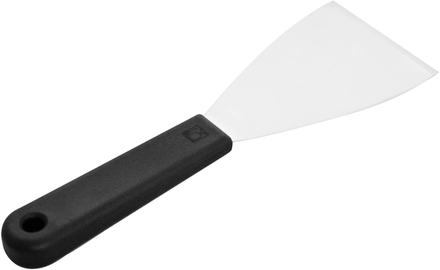 Schneider - Spachtel, Edelstahl 80 mm, Kunststoffgriff schwarz (PP) | METRO