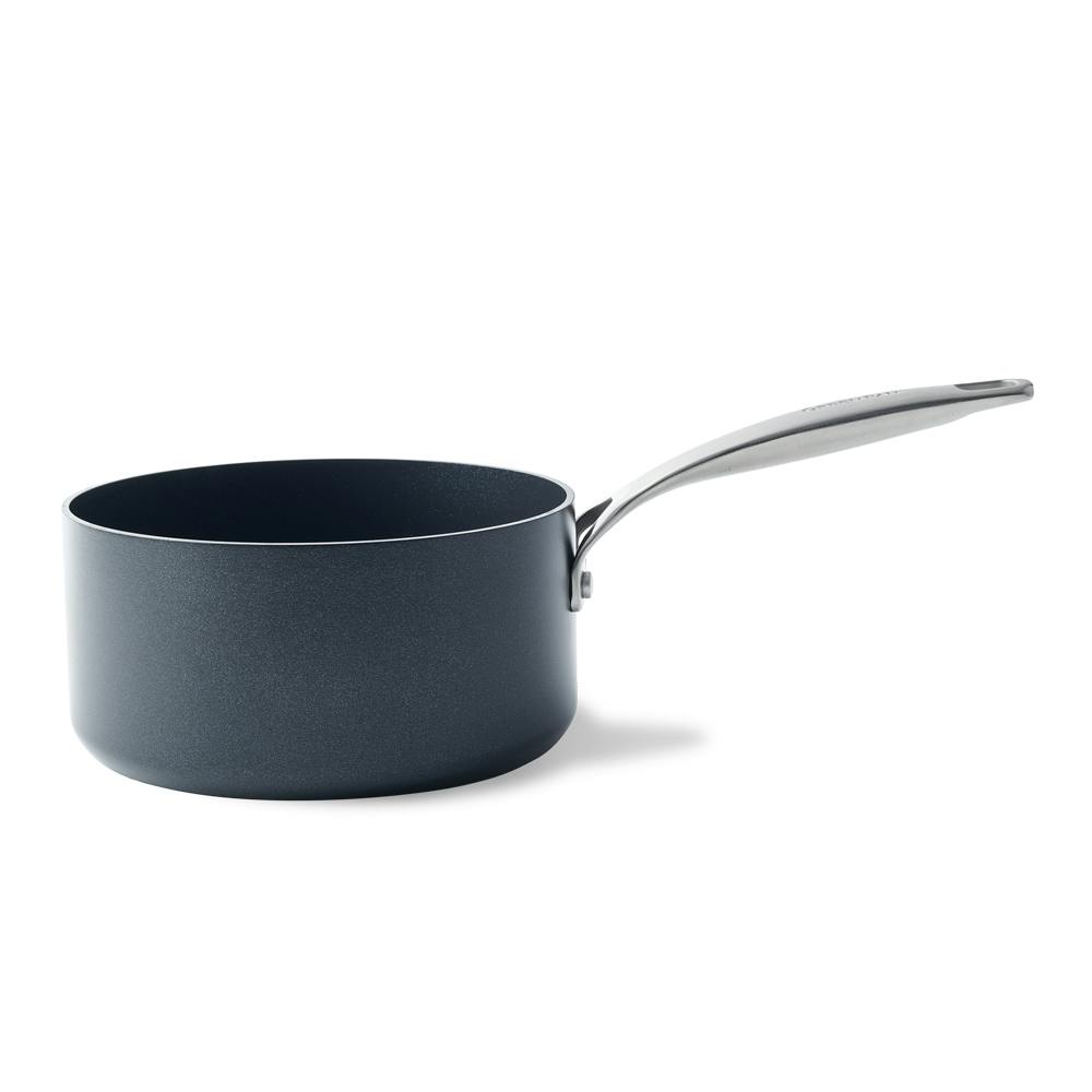 La casserole Copenhagen 18 cm sans couvercle - Noir Rond Céramique Greenpan