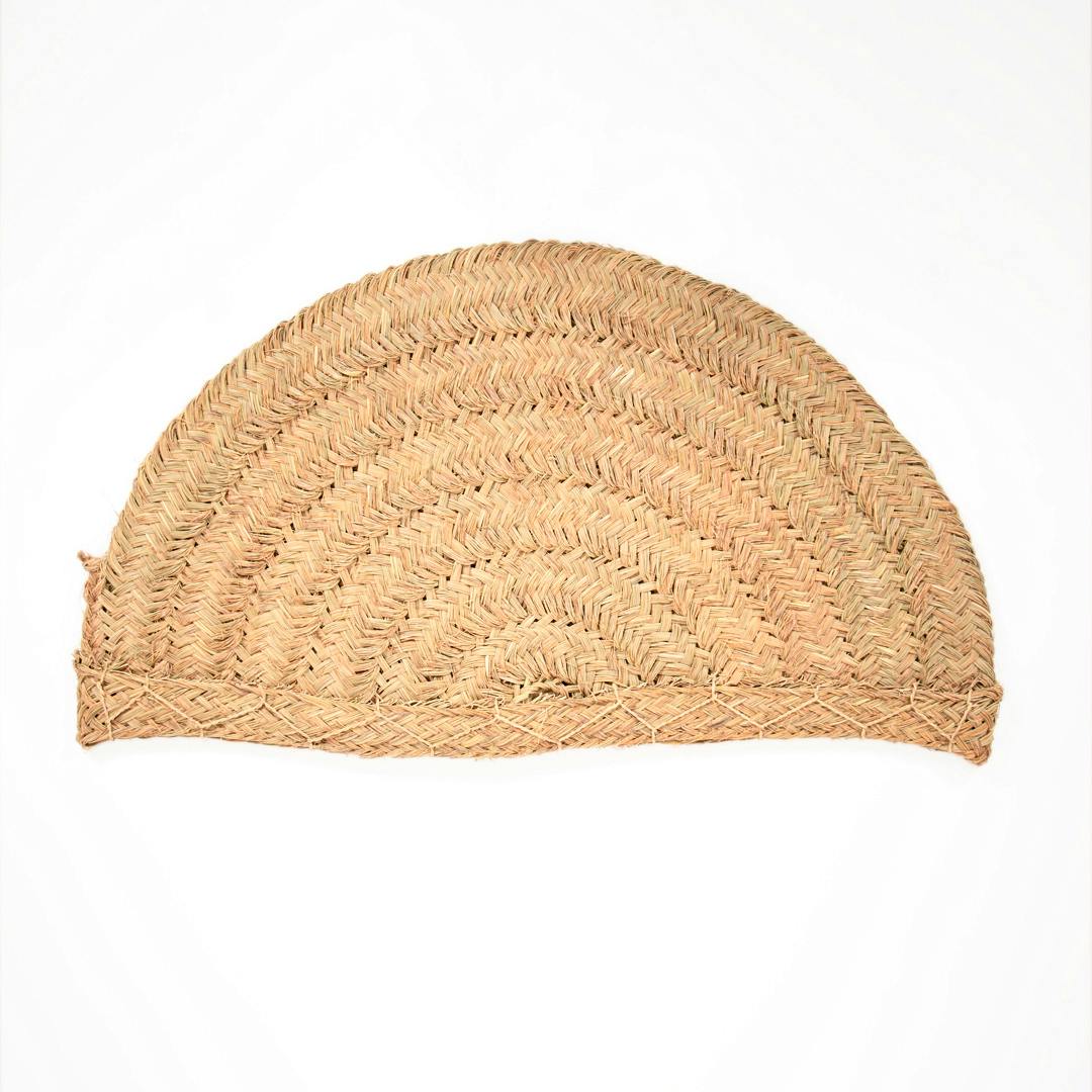 Felpudo Semicircular Esparto Marsella 80x40 Cm D&l Makro