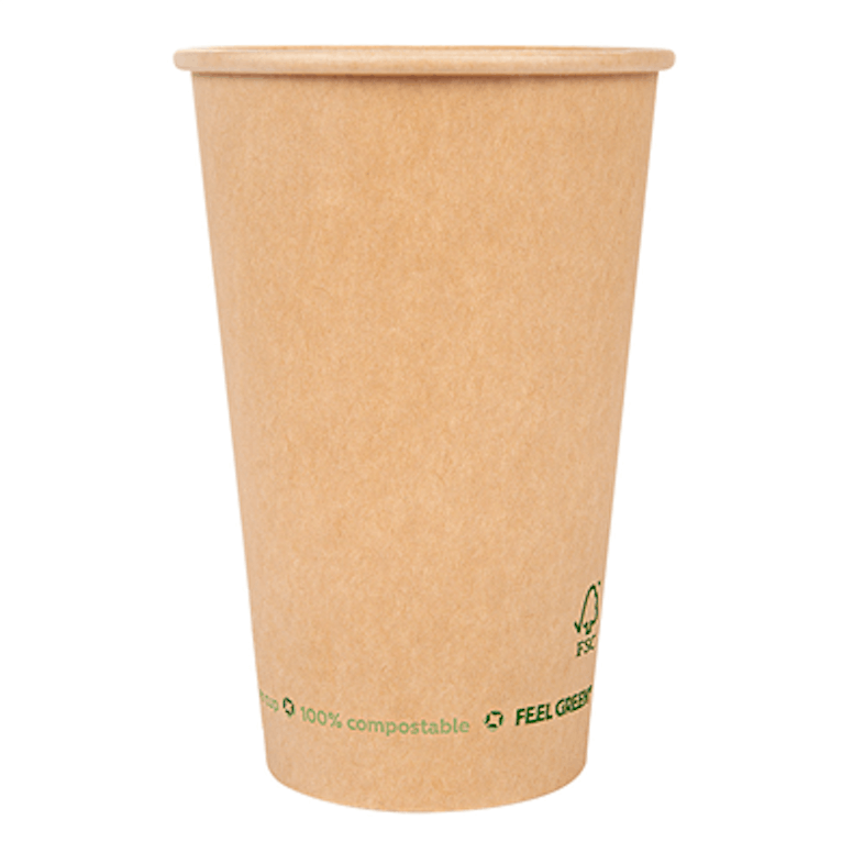 Gobelets en carton 300ml - 100 pièces - Tasses à café - Gobelets en papier  jetables