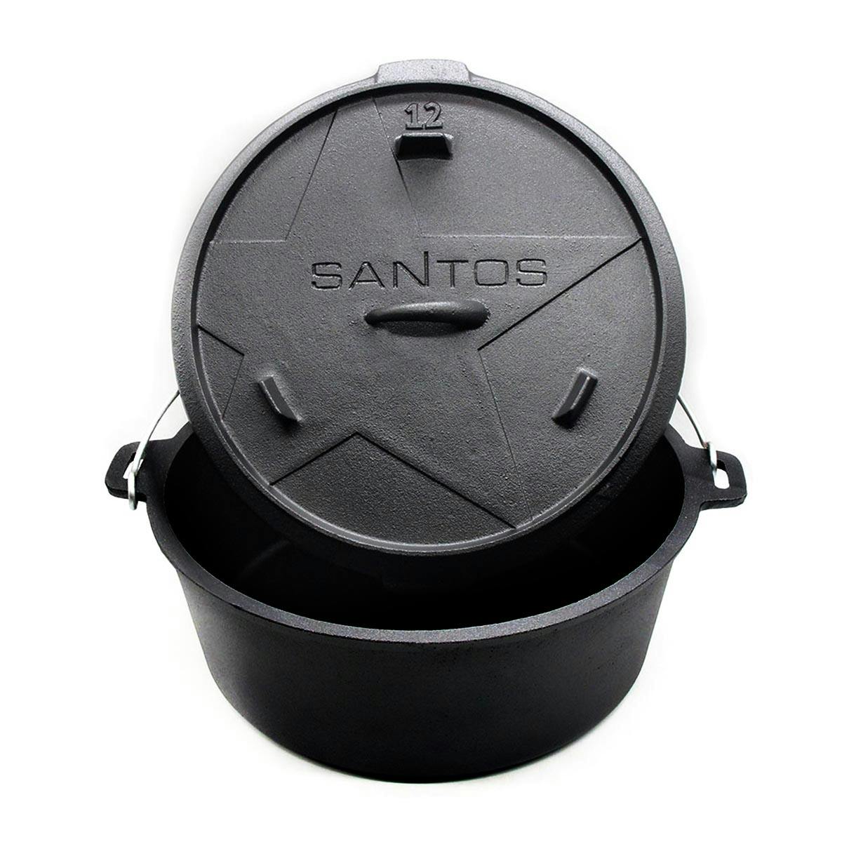 SANTOS BBQ Dutch Oven 12qt ohne Füße METRO Marktplatz
