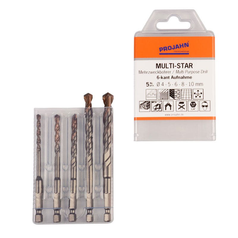 Multi-Star Satz 5-tlg. 6-kant 4, 5, 6, 8, 10 mm | METRO Marktplatz