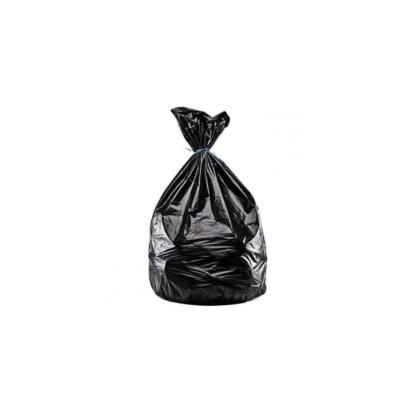 Carton de 100 sacs poubelle 130 l noir sup rieur avec lien nouer