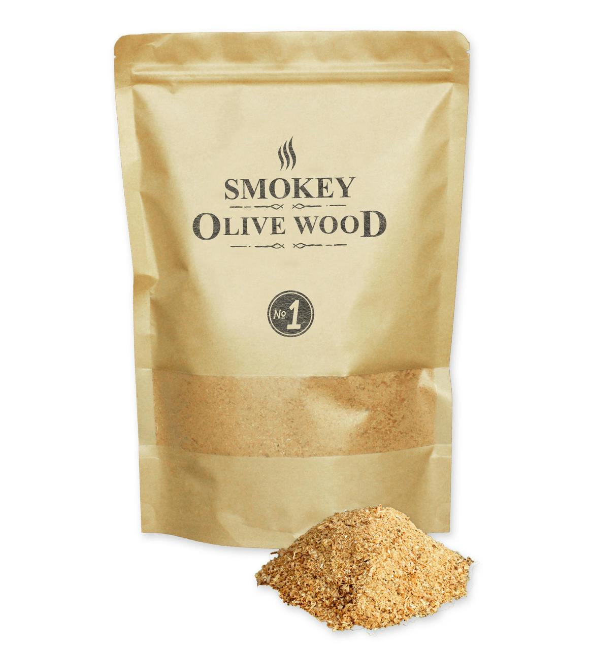 Copeaux de fumage de Chêne vert Smokey Olive Wood