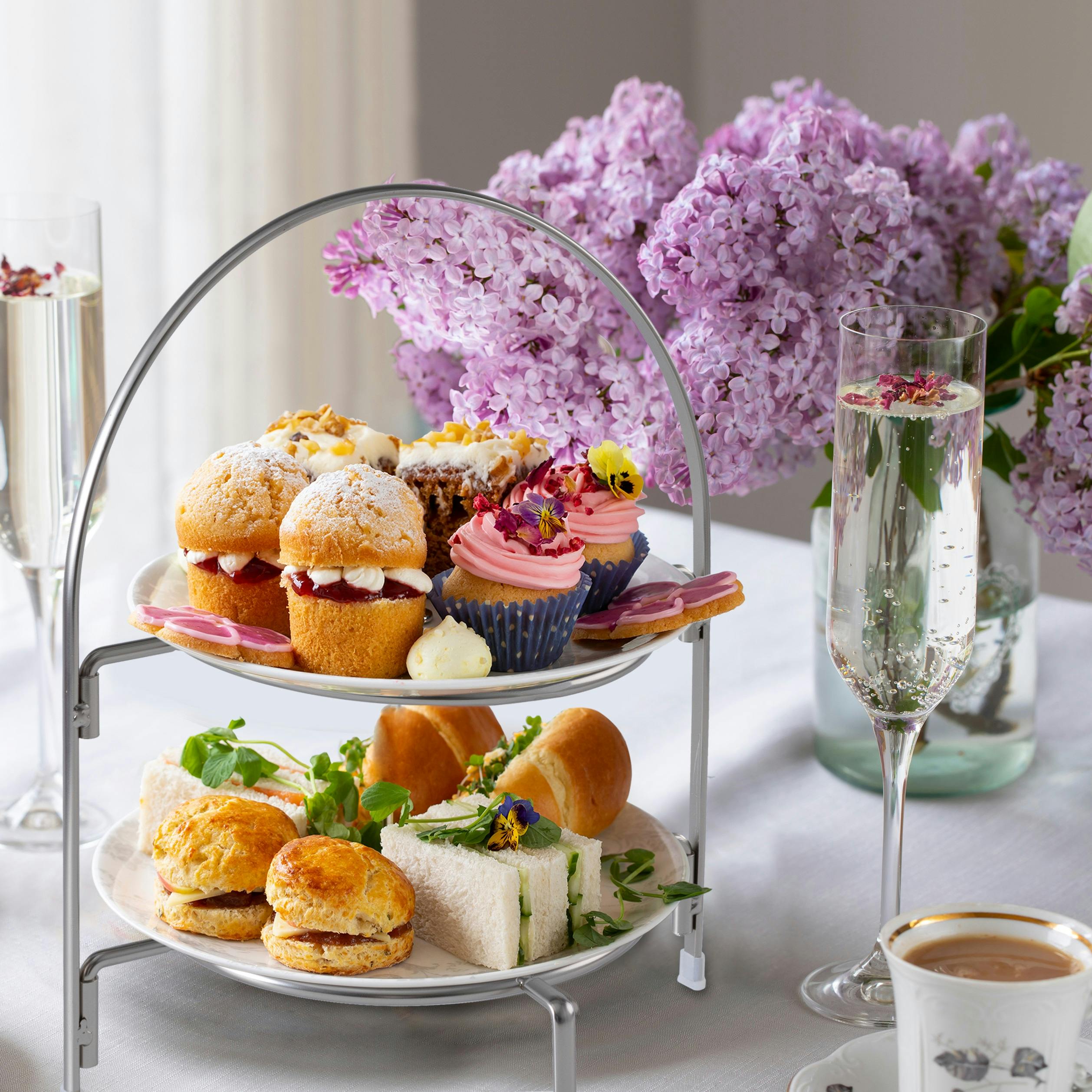 AIYoo Edelstahl Teller - 6-Fach Unterteilter Teller | 38cm Groß | Spülmaschinenfest