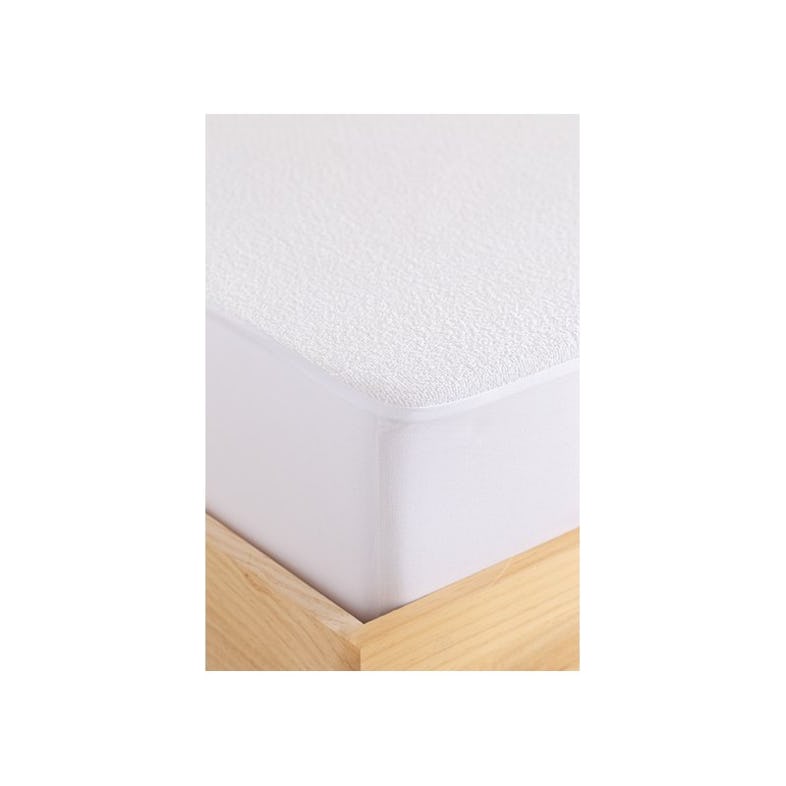 Protector de colchón de alogodón biorgánico de rizo 150x190 /200 cm