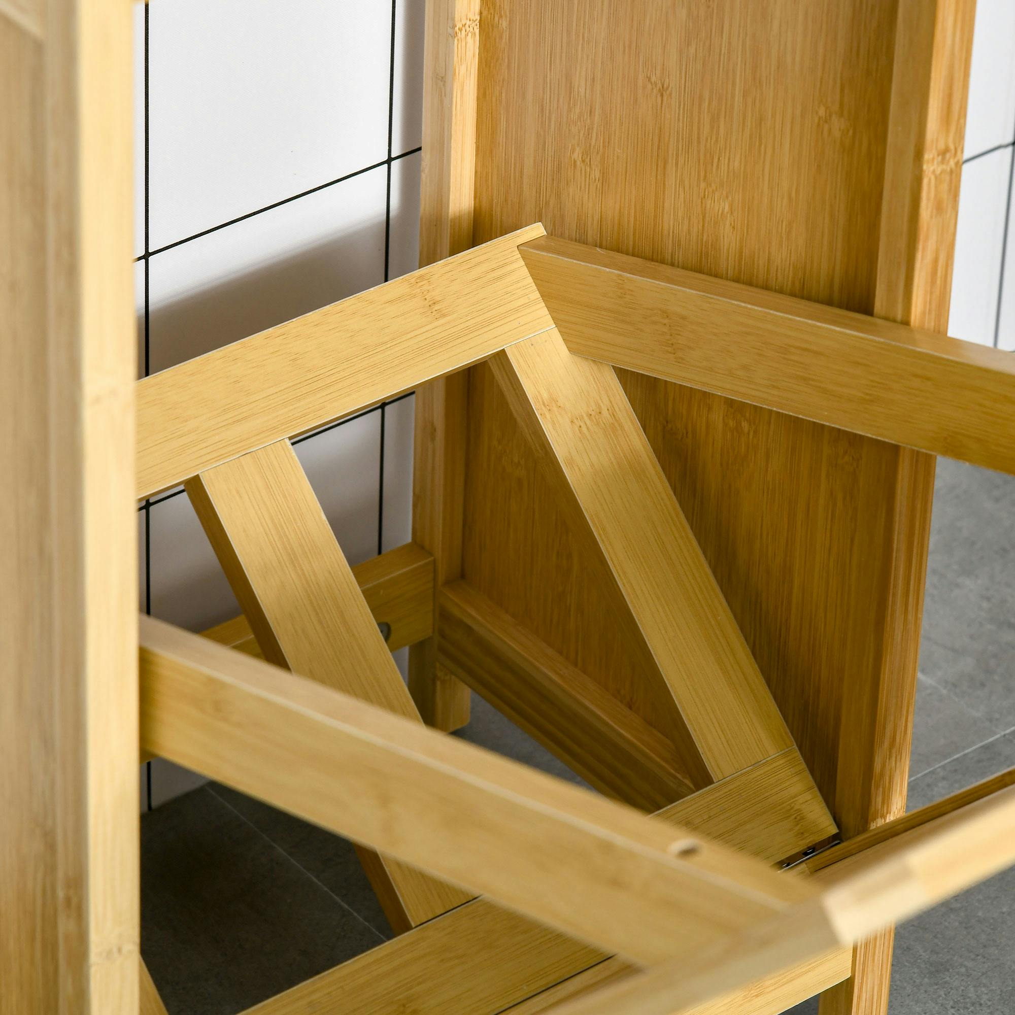 Mueble para Baño Columna de Bambú Five
