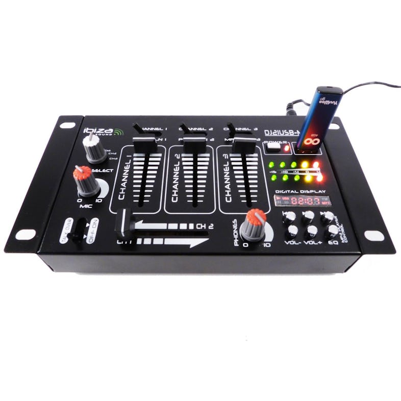 Équipement audio professionnel Table de mixage DJ non alimentée