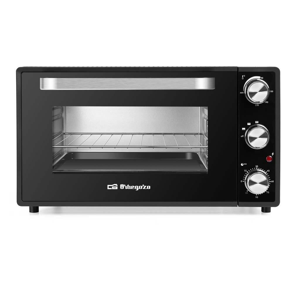 Horno eléctrico de sobremesa, 45 L, Convección Tradicional, Temporizador,  Termostato regulable, Blanco, SCHNEIDER SCE2345CTWS