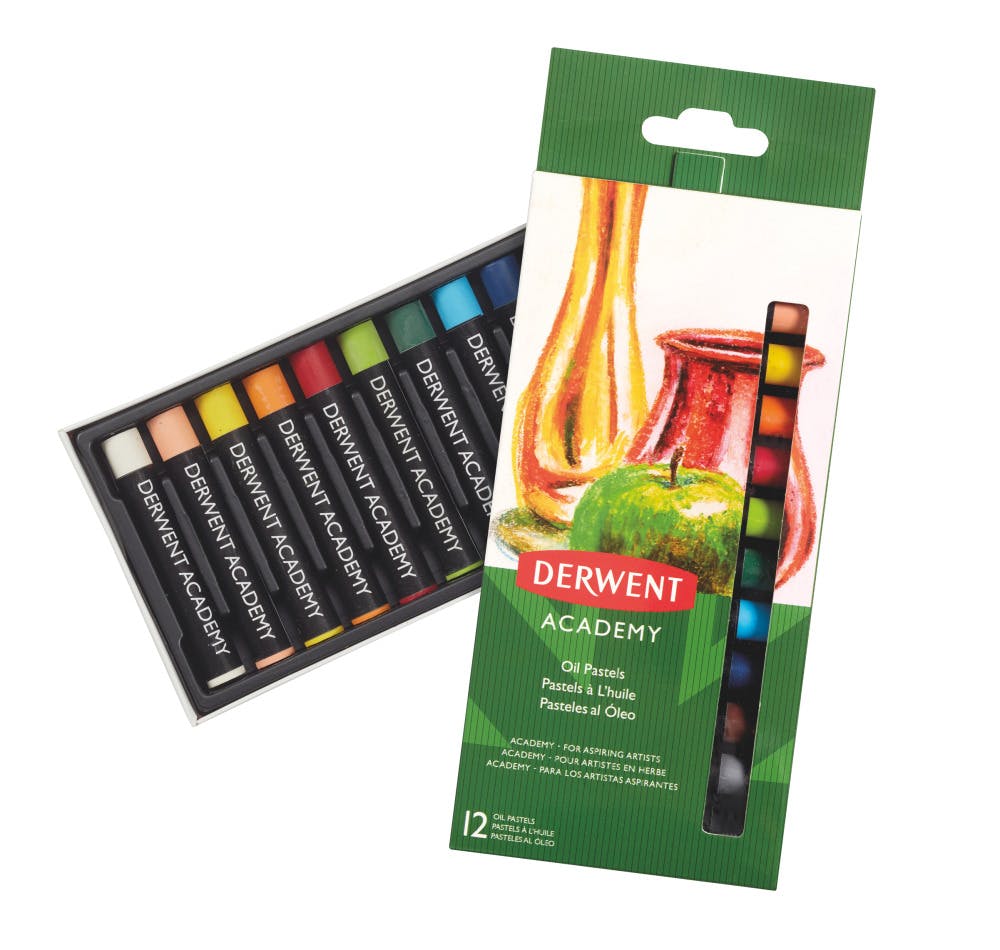 Pack de 12 barras pintura pastel óleo Derwent | MAKRO Marketplace