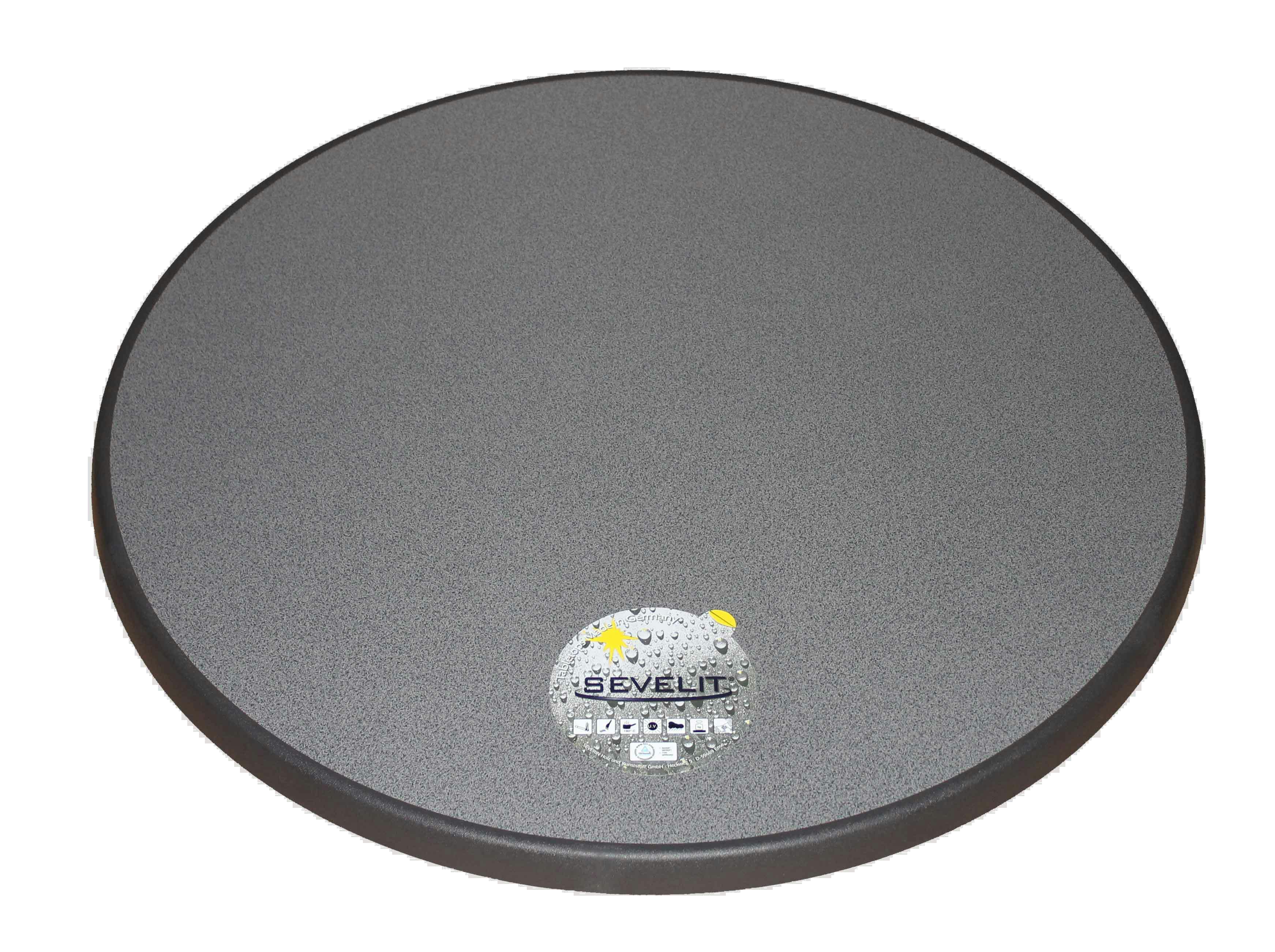 Tischplatte wetterfest 70 cm rund Dekor Puntinella wetterfest mit