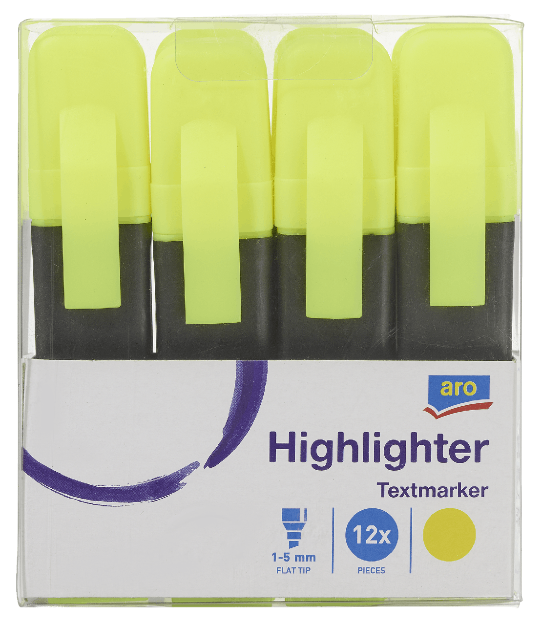 Set de Marcadores Fluorescentes (12 Unidades) 