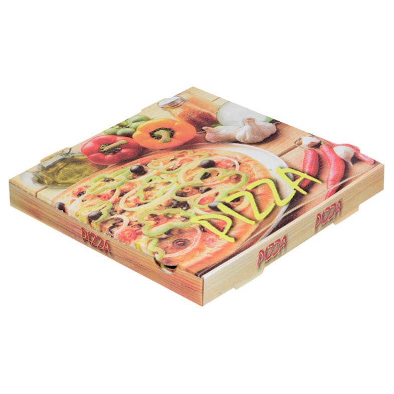 Jorideal Boîte pizza en carton Ø33 H35 x 100