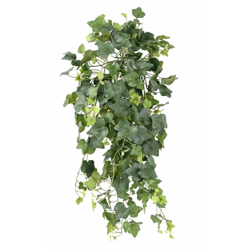 Guirlande artificielle Lierre blanc-vert 190 cm