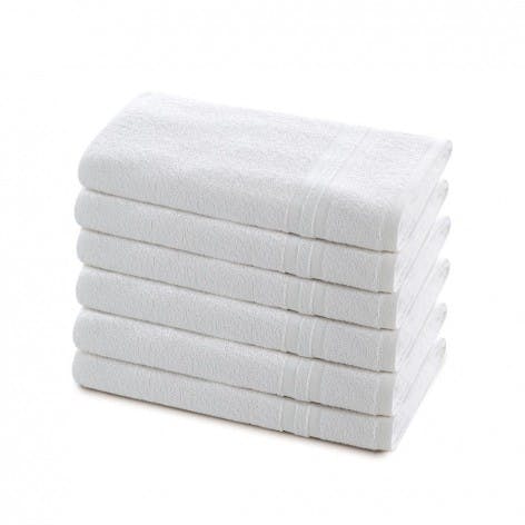 Rams - Pack de 2 toallas de baño realizadas 100% algodón, de color gris, de  50x100 cm con bonito diseño en su lateral. Toallas d