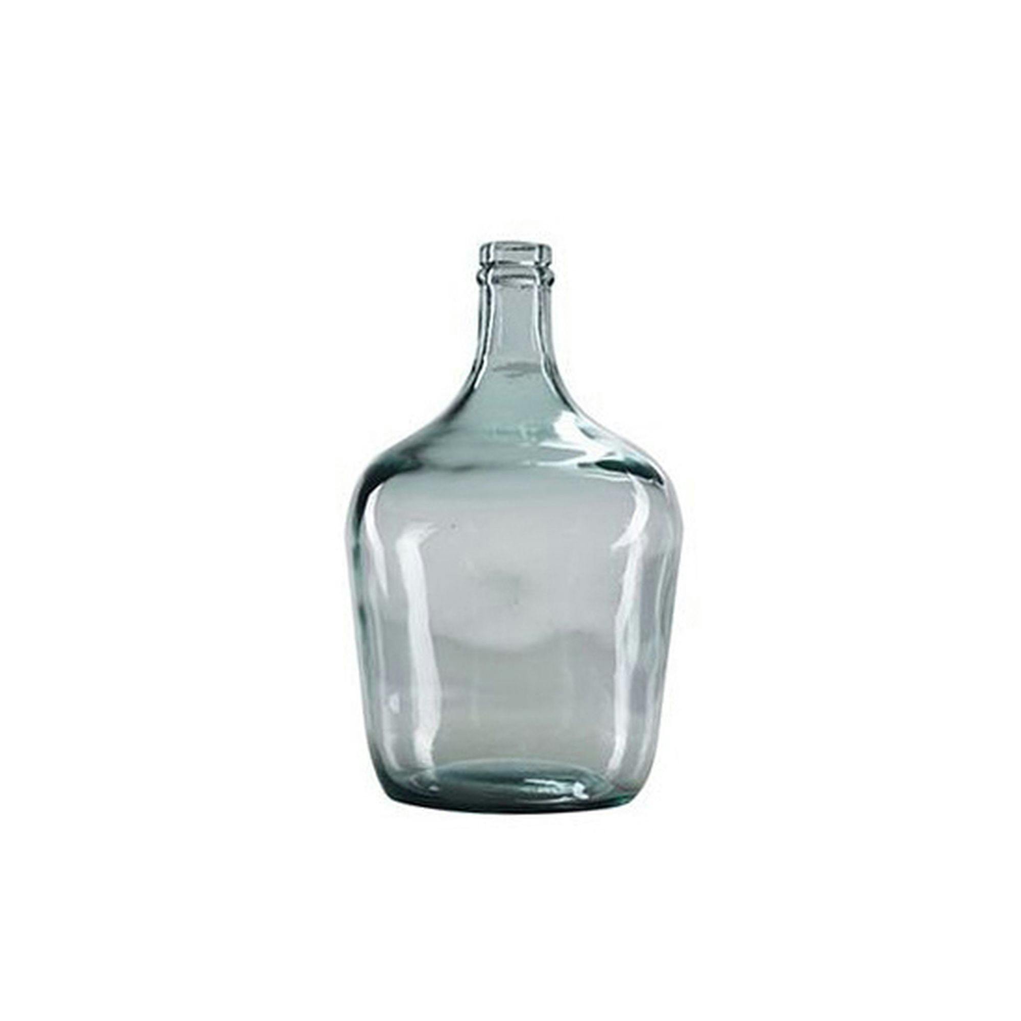 Bonbonne dame jeanne en verre recyclé transparent 12L