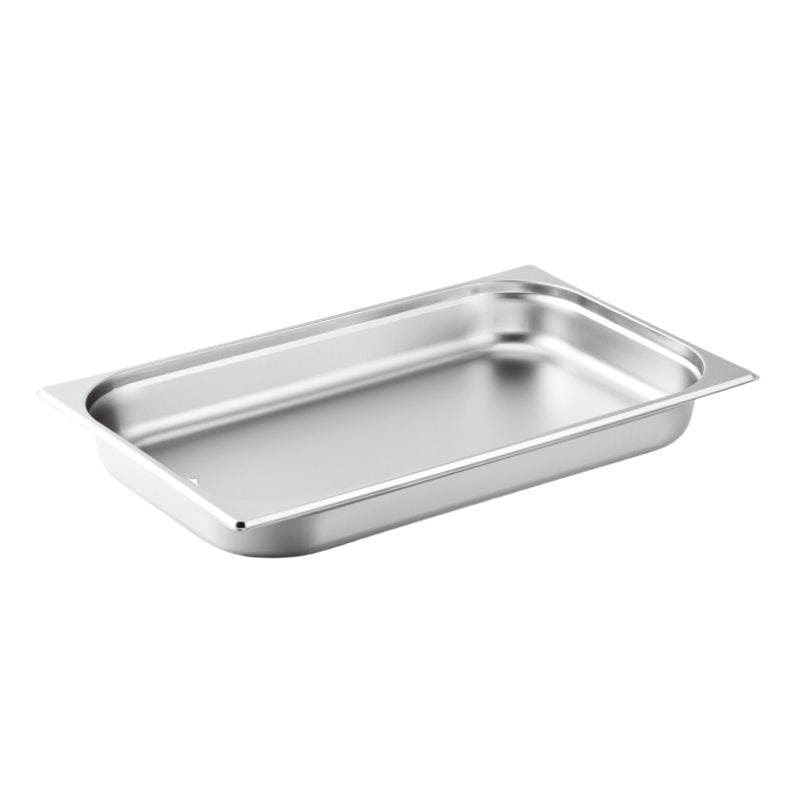 Bac inox gastronorme GN 1/2 profondeur 65 mm.