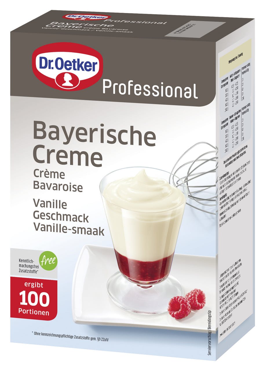 Dr. Oetker Professional Cremepulver Bayerische Creme Vanille (1 kg) METRO