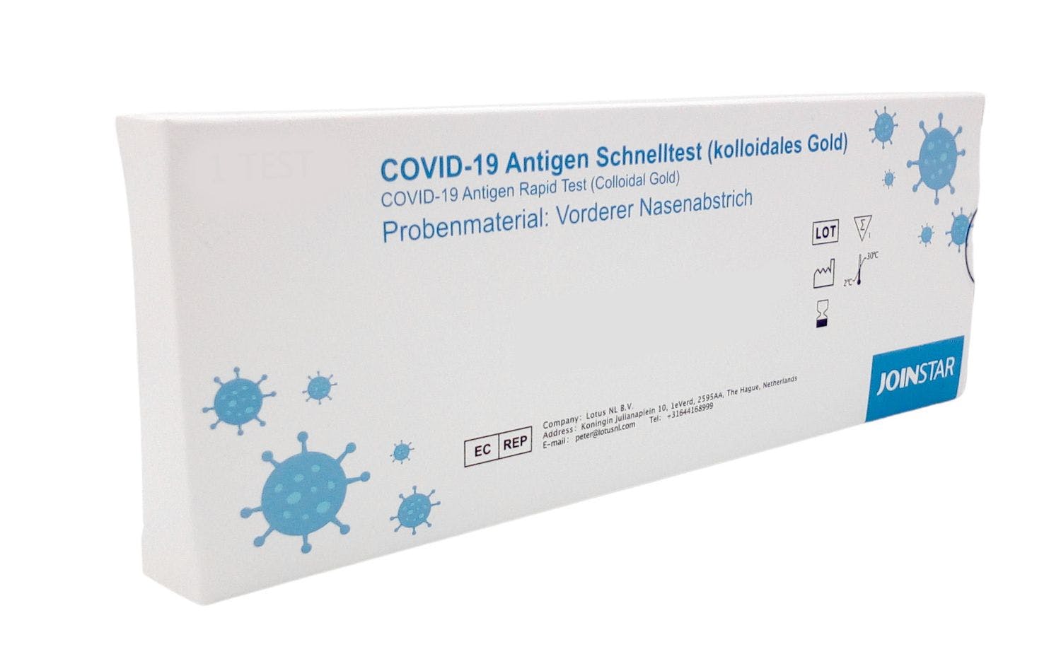 5er-Set Joinstar Covid-19 Antigen-Schnelltest Nasenabstrich Corona ...