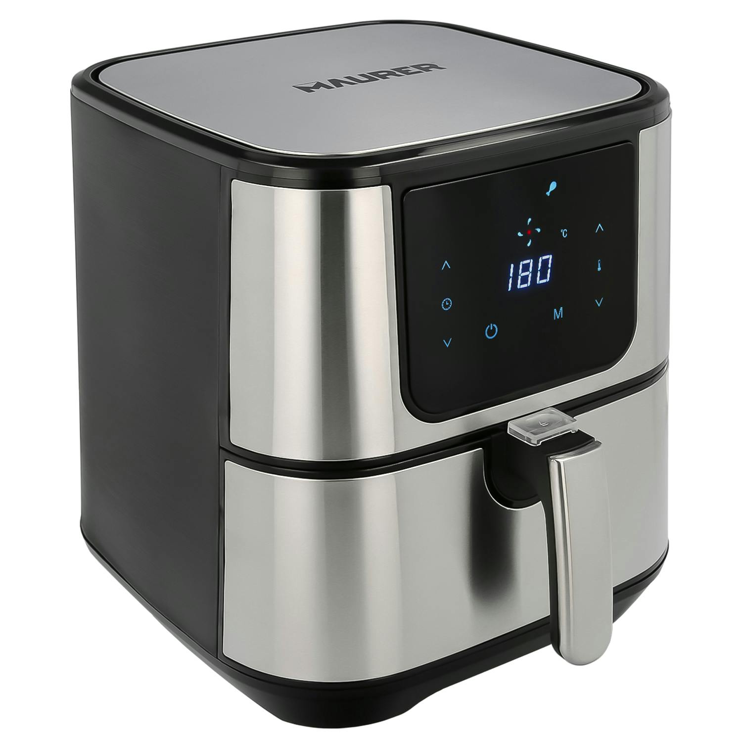Freidora Sin Aceite 1800 W. Capacidad 5.5 litros. Air Fryer 7 Programas