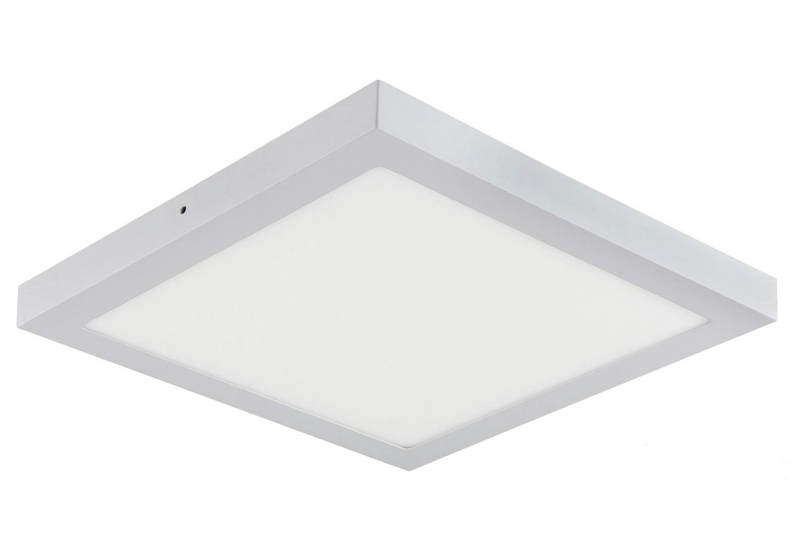 24W LED Deckenleuchte Kaltweiß 1850lm 300 x 300 mm Aufputz Lampe Eckig