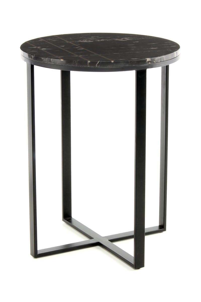 Kayoom Beistelltisch Louis 325 Schwarz Ca 44cm L T X 44cm B