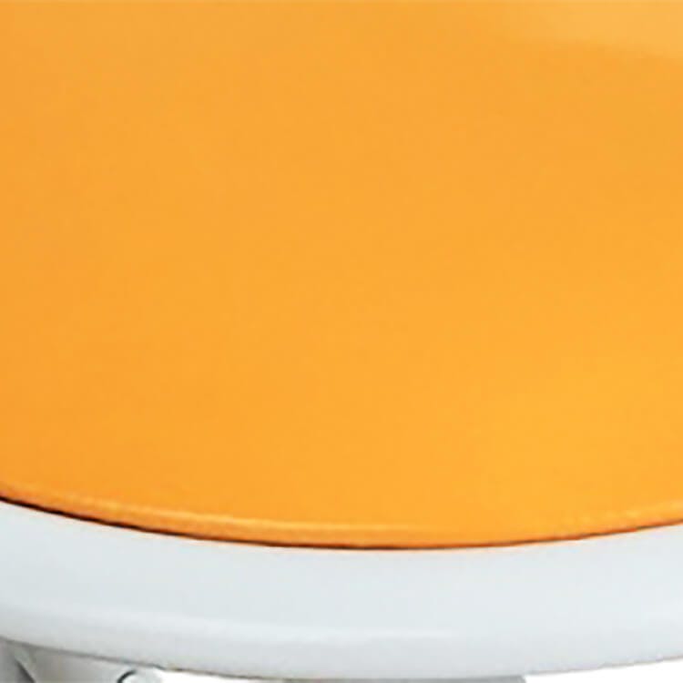 Milani Home LUCIE sgabello pieghevole salvaspazio colore Arancione
