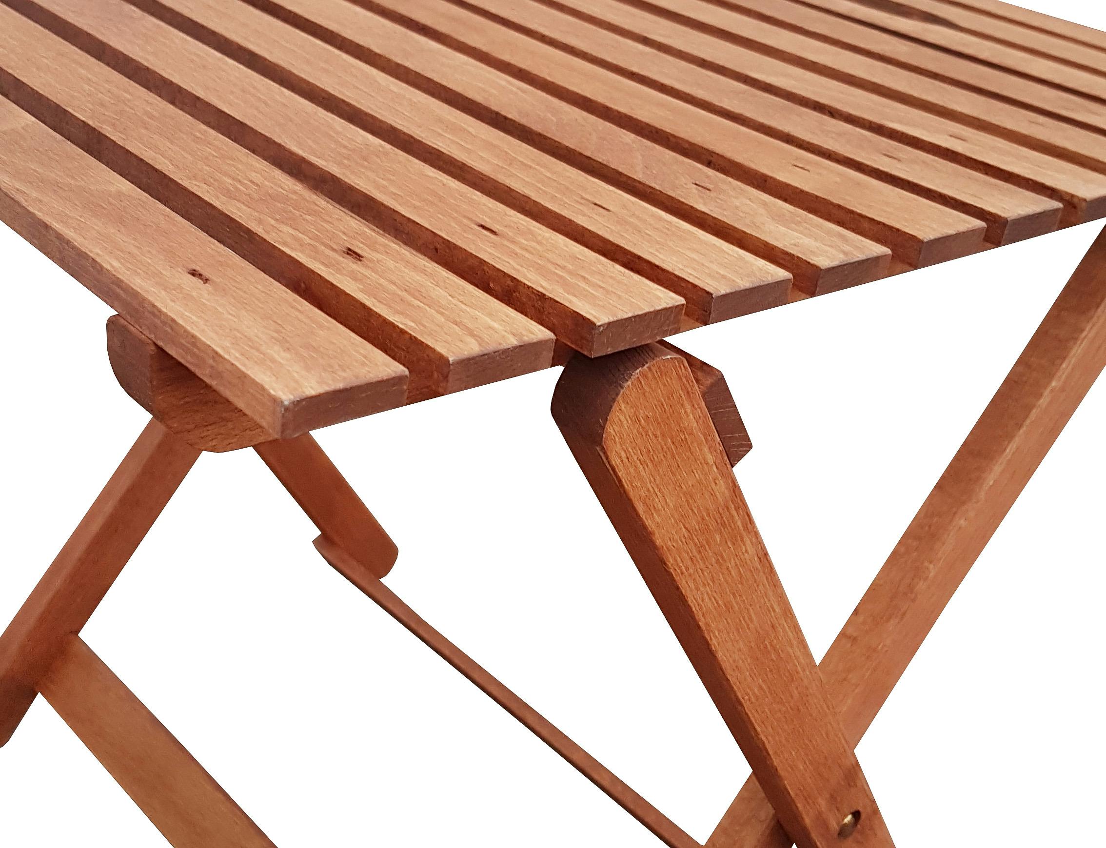 Liegestuhl grün Fußteil Tisch Deckchair Holz Gartenliege Relaxliege 10-304 FT 