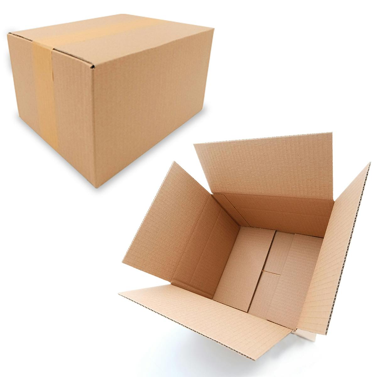 Karton Faltkartons in weiss Faltkartons 250x200x140 mm weiß Menge wählbar Versandkartons DHL Pakete für Versand 25-1000 Stück 100 