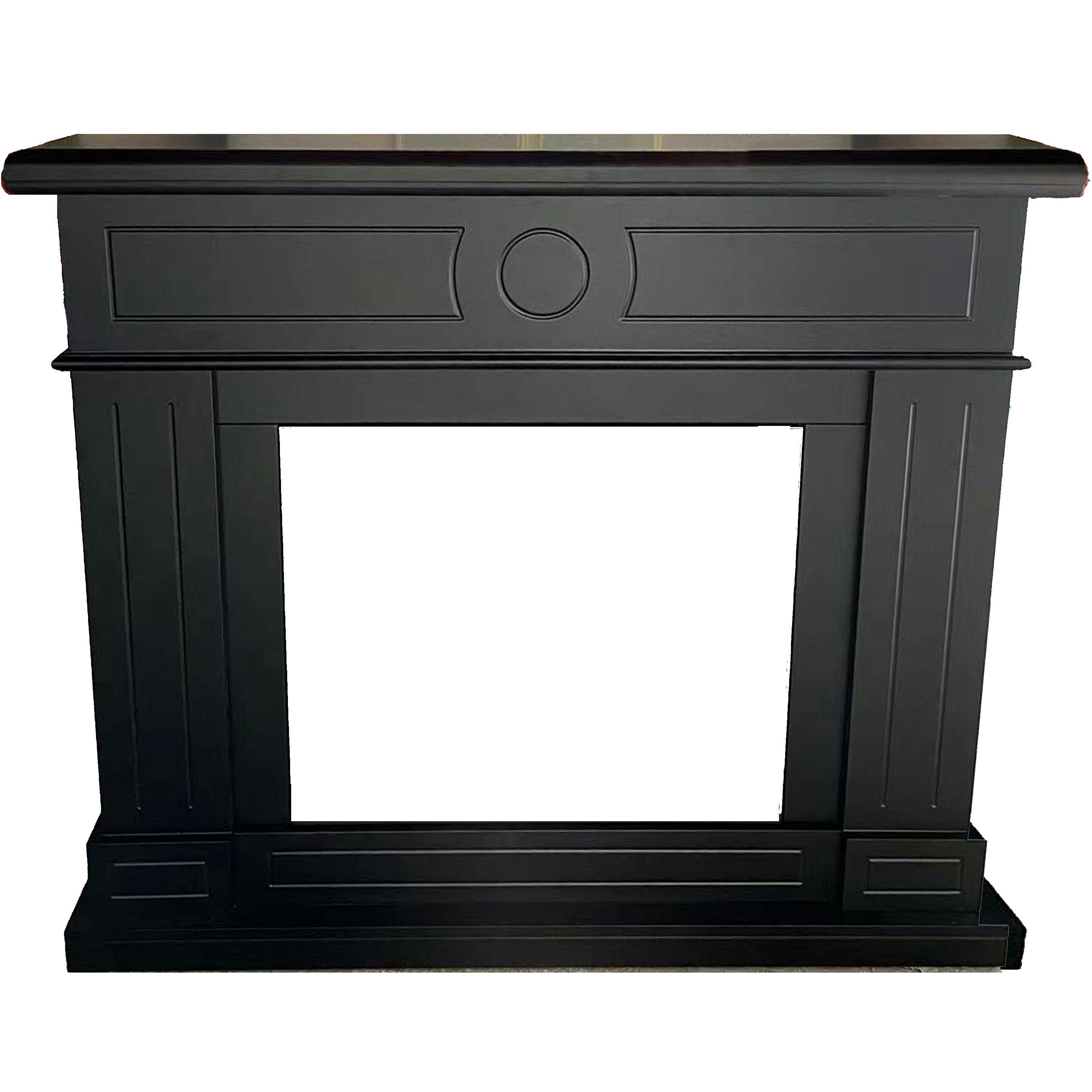 MPC FIREPLACE FRAMES LIPARI LIPARI BLACK Lareira Preto Profundo Lipari