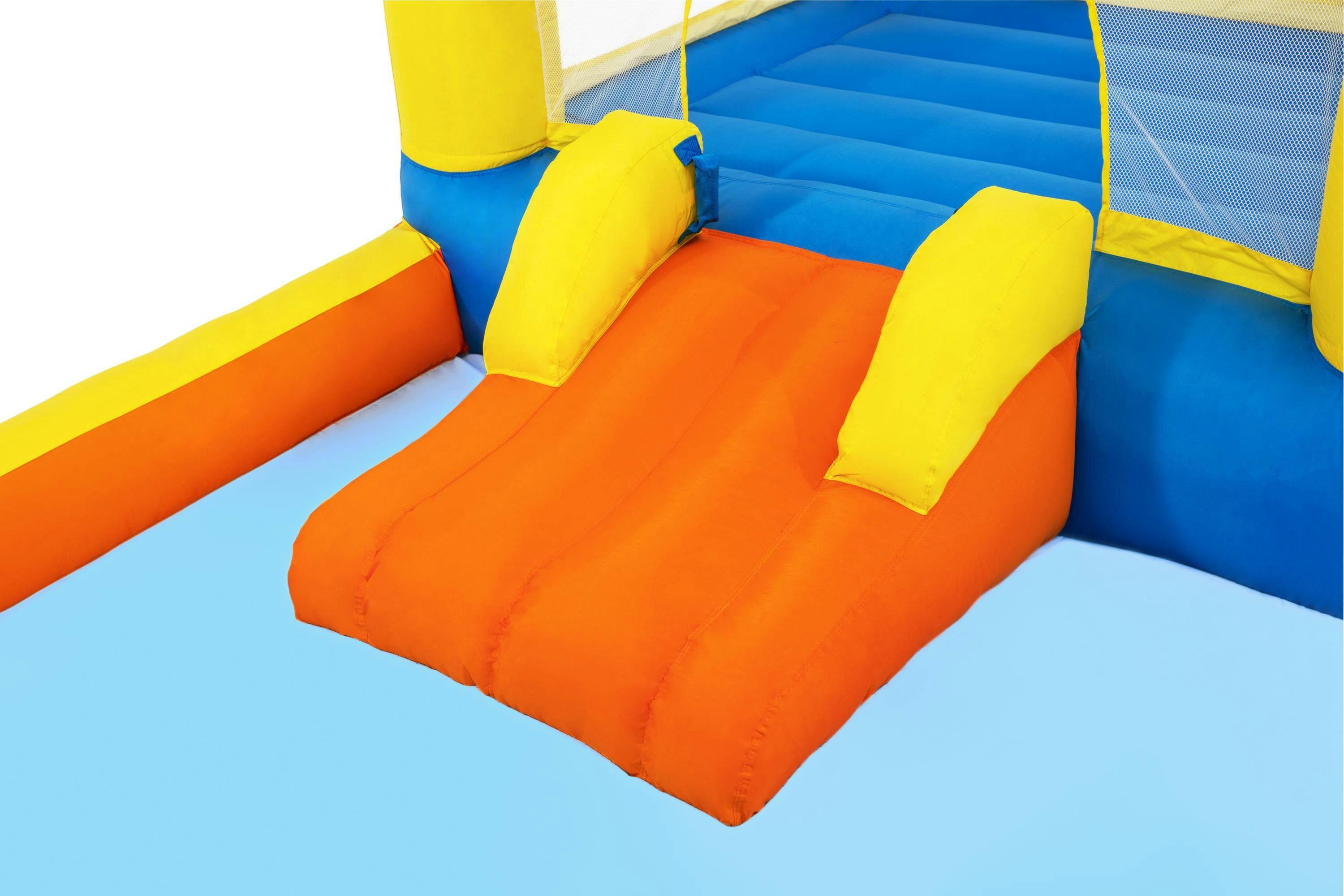 Bestway Beach Bounce, PVC,polyester, 3.65 x 3.4 x 1.52 m, met doorgaande luchtblazer, veelkleurig | MAKRO Webshop