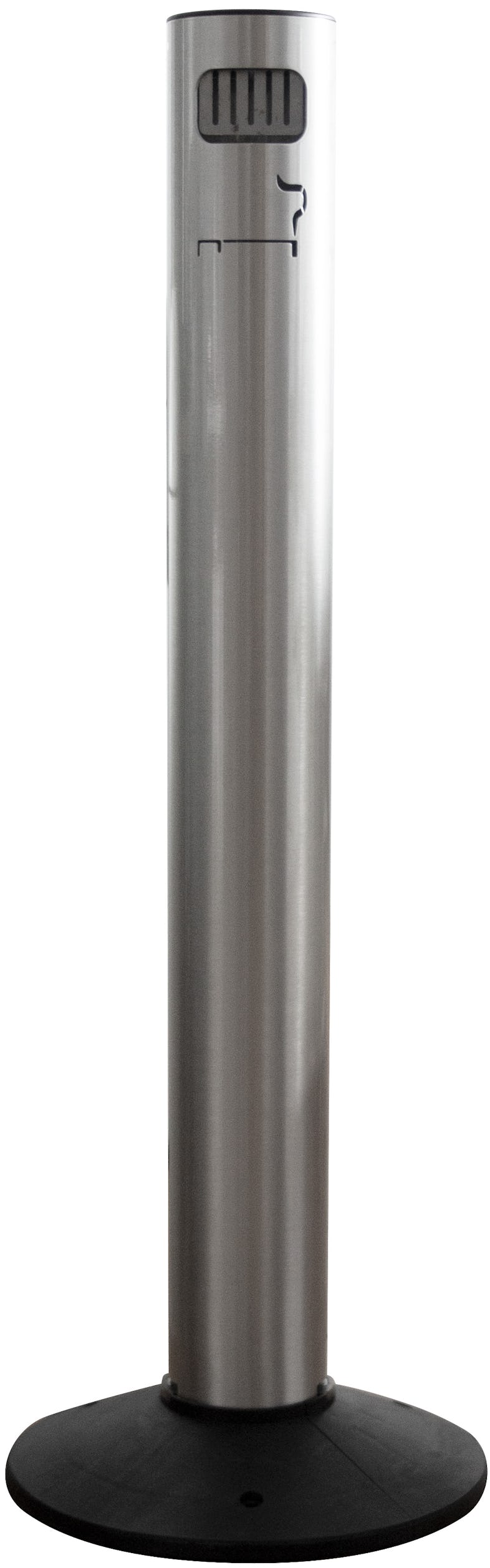 Gettacarta-posacenere da esterno 30x30xh. 102 cm -60 lt — stilcasashop