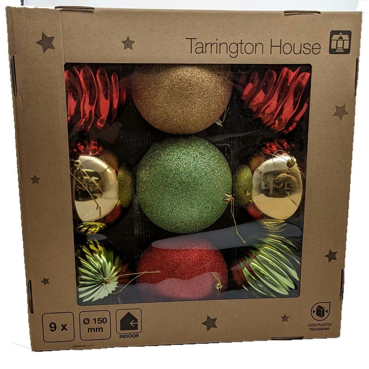 Tarrington House Kugeln Coming Home, Kunststoff, Ø 15 cm, glänzend