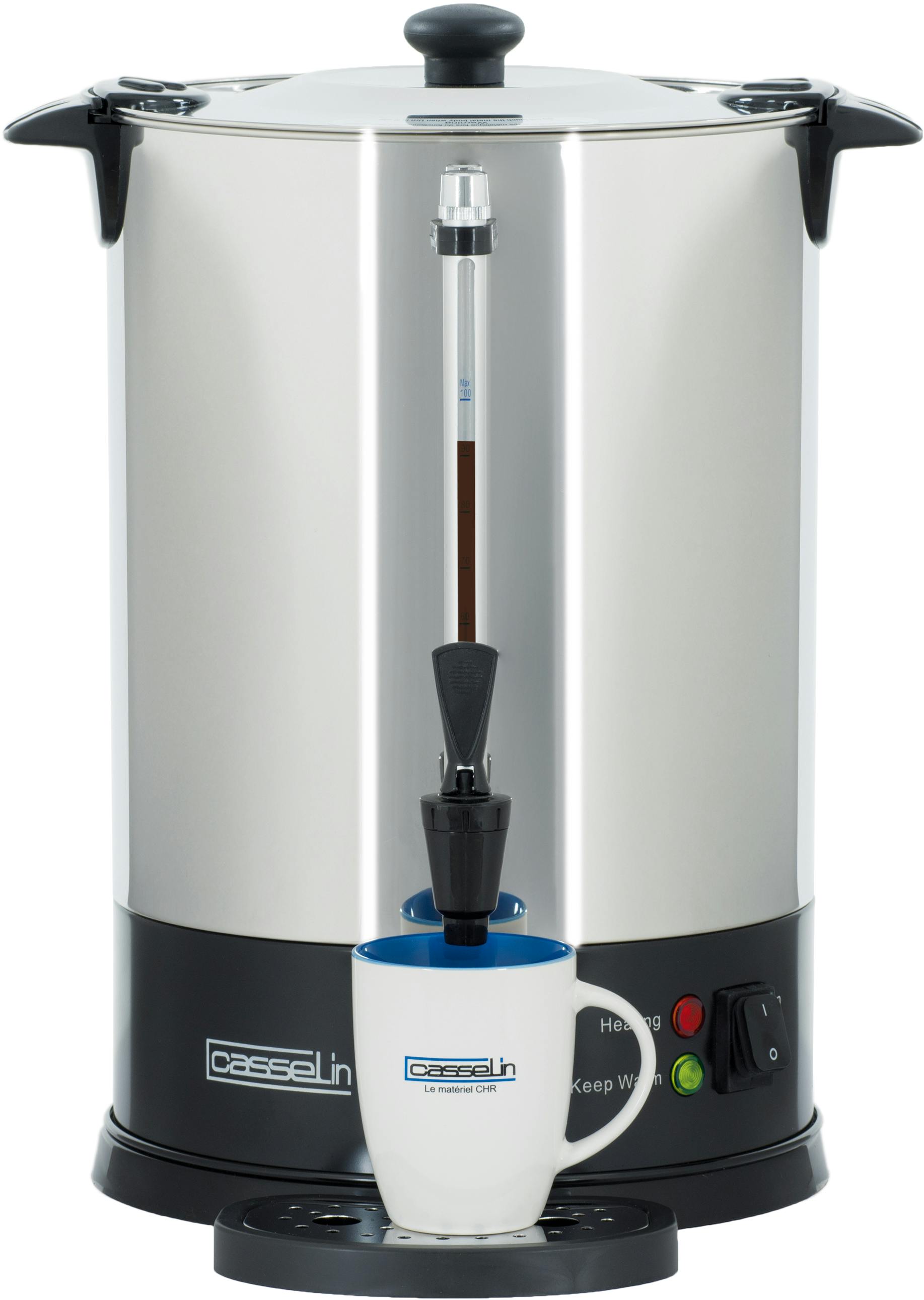 Percolateur à café - 15 L - 120 tasses - filtre à café amovible