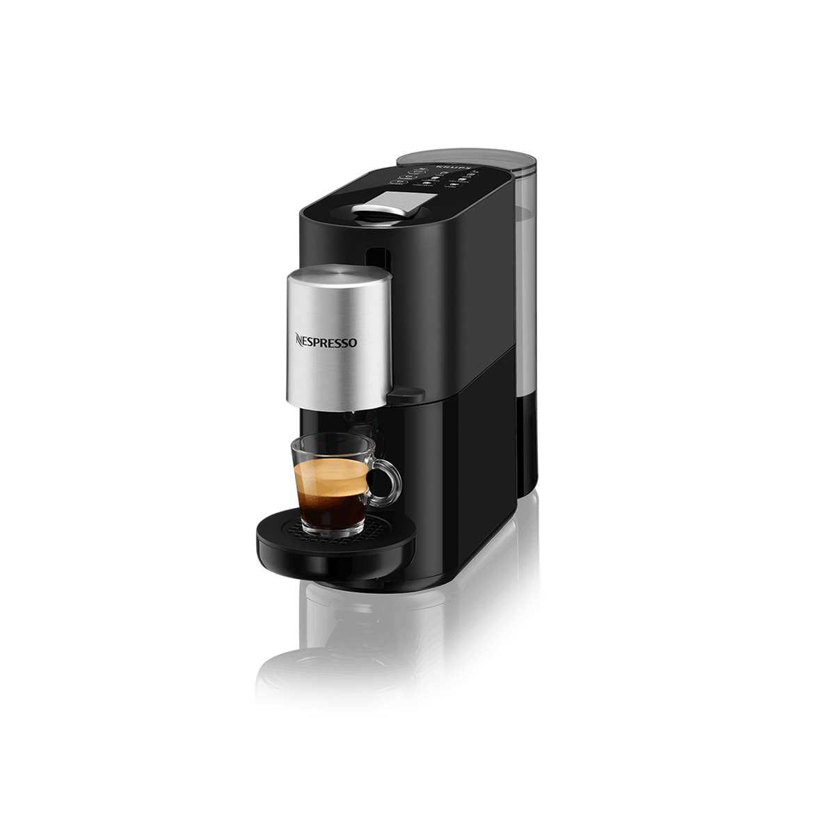 KRUPS XN8908 Nespresso Atelier Kaffeemaschine schwarz/silber