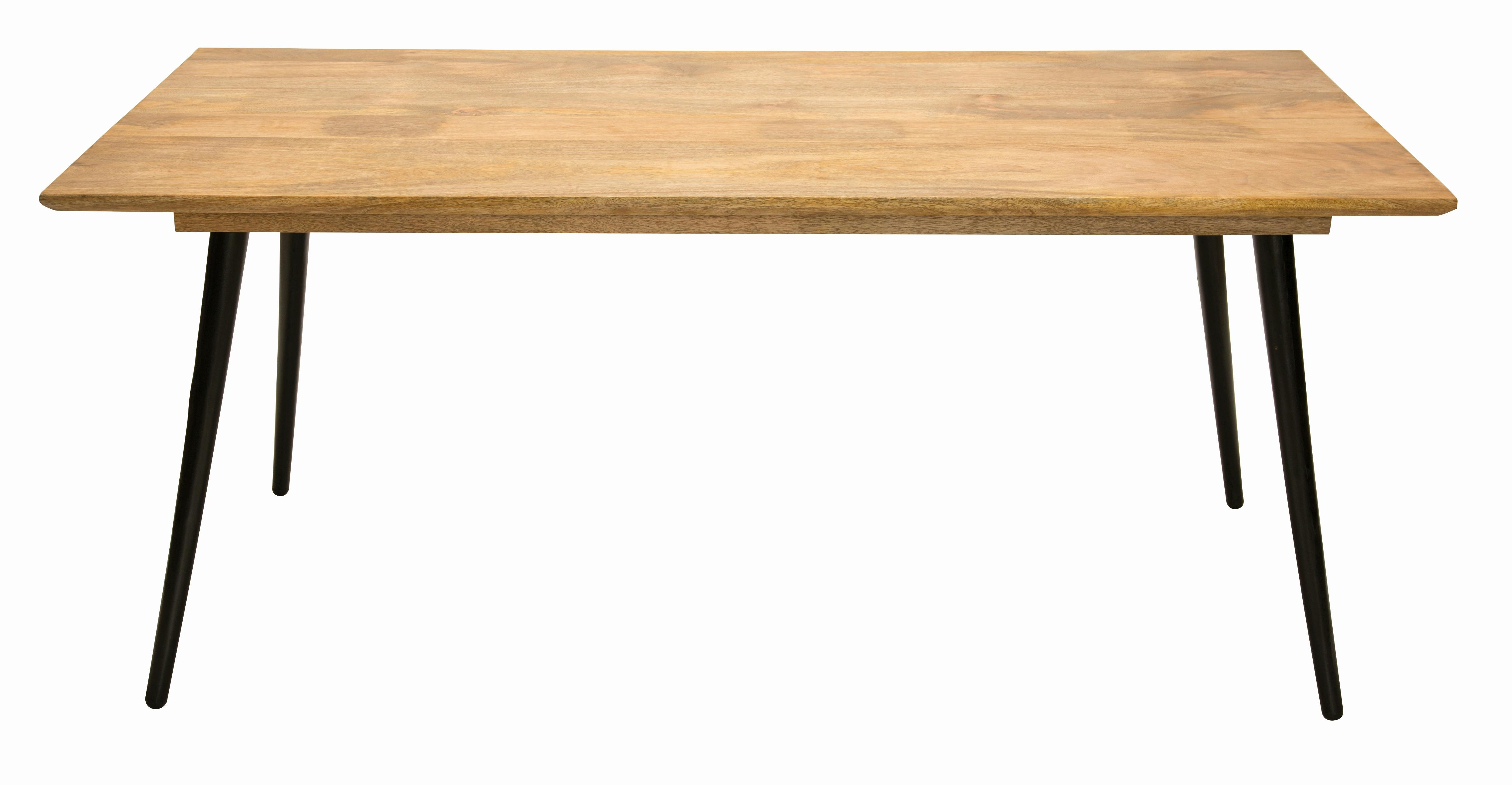 SIT Möbel Tisch Tom Tailor 90 Marktplatz | METRO T | 12817-01 180 TOM | Platte 77 | H x TAILOR Mangoholz 4 Serie B natur x cm | | | Metallbeine