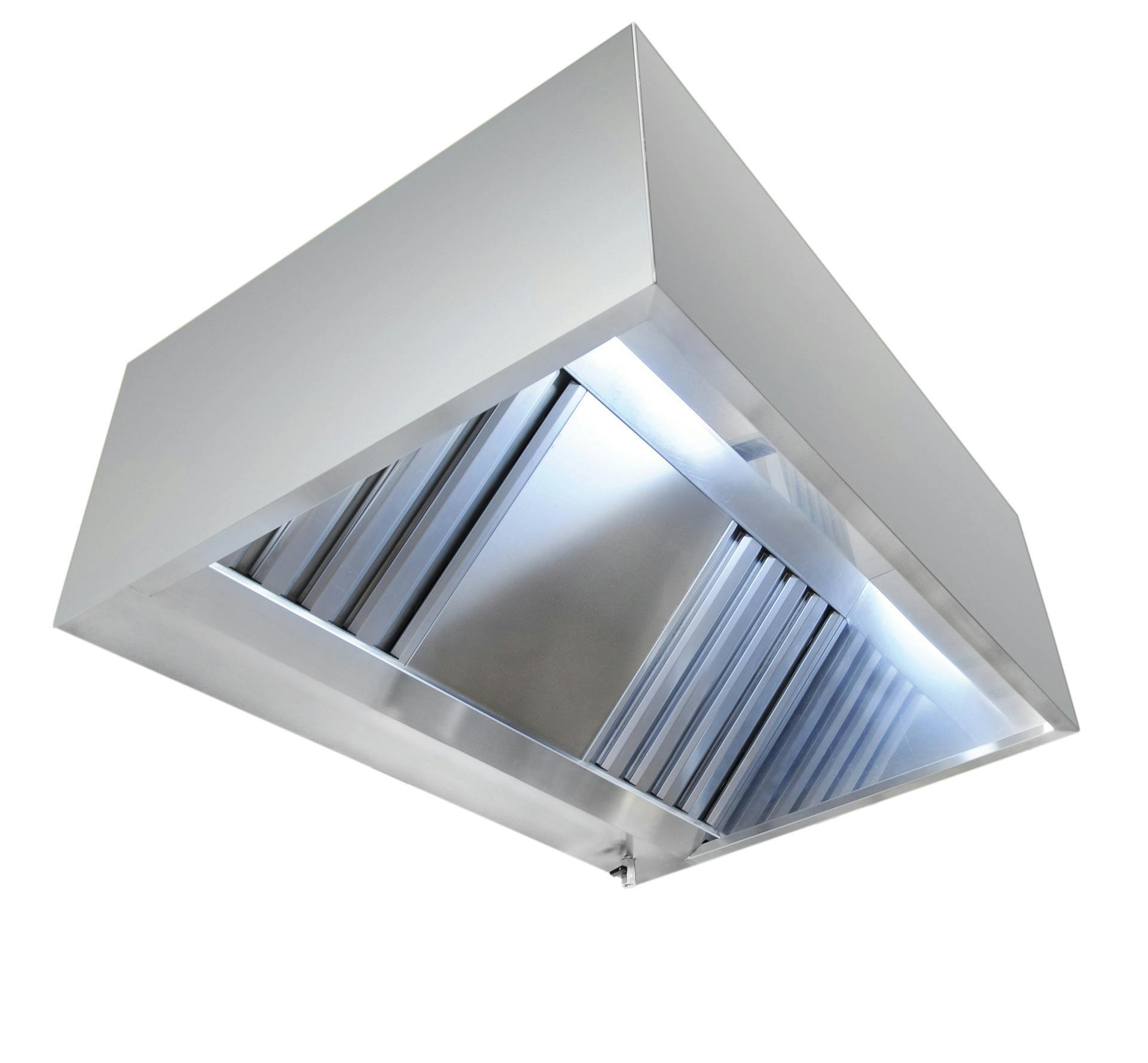 cookmax Wandhaube in Kastenform, 1200 x 900 x 450 mm, Typ A | METRO