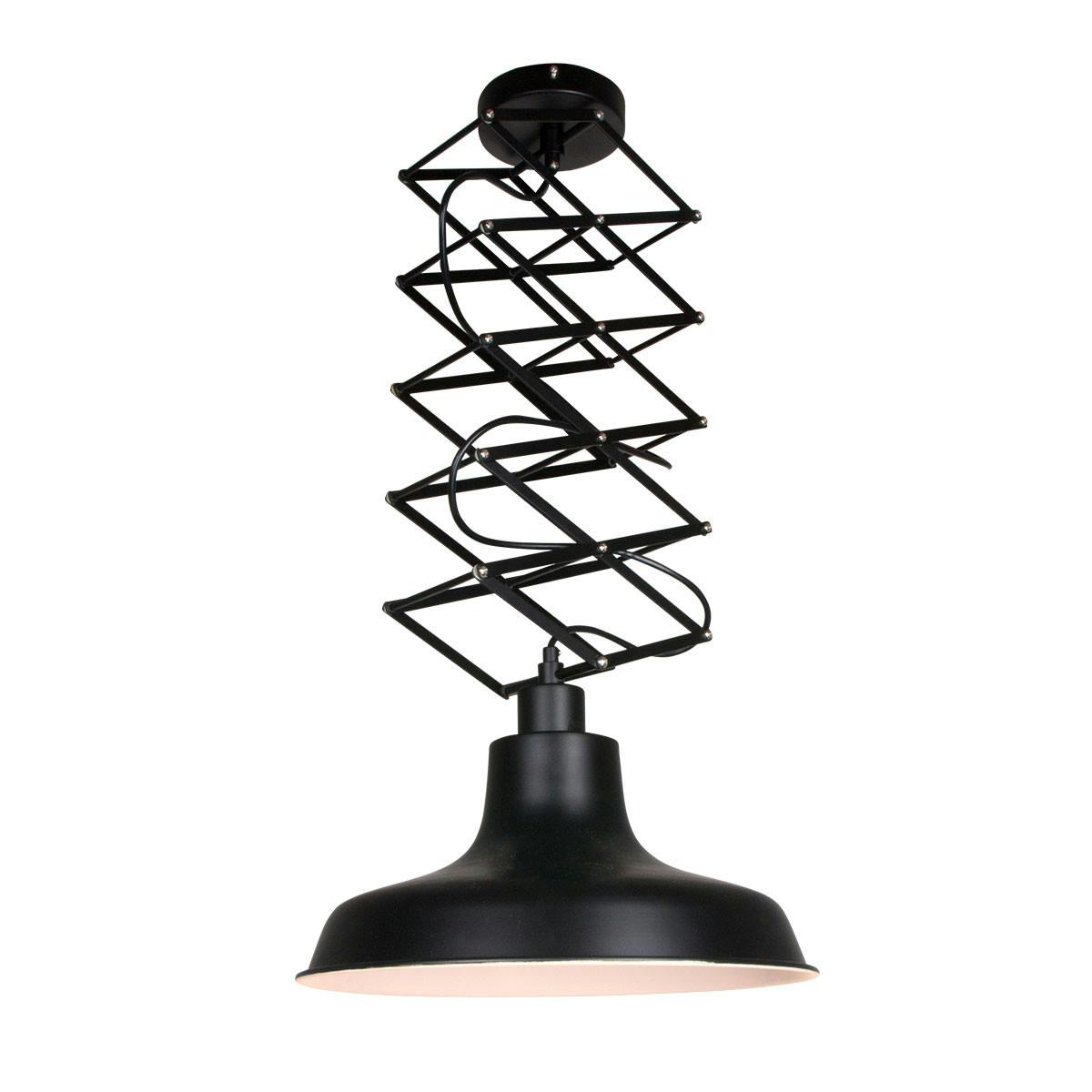 Mexlite Hanglamp 7654ZW dimbaar 1l. E27fitting Makro