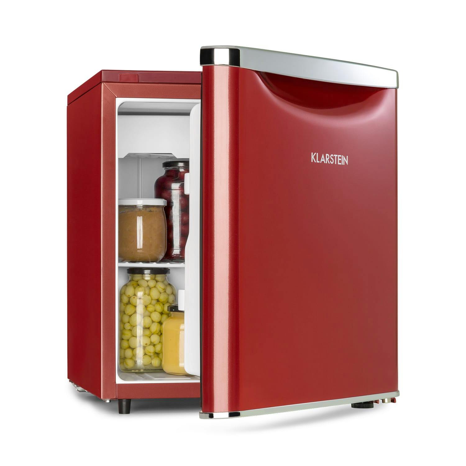 Yummy Kühlschrank mit Gefrierfach 45 Liter 42dB Rot