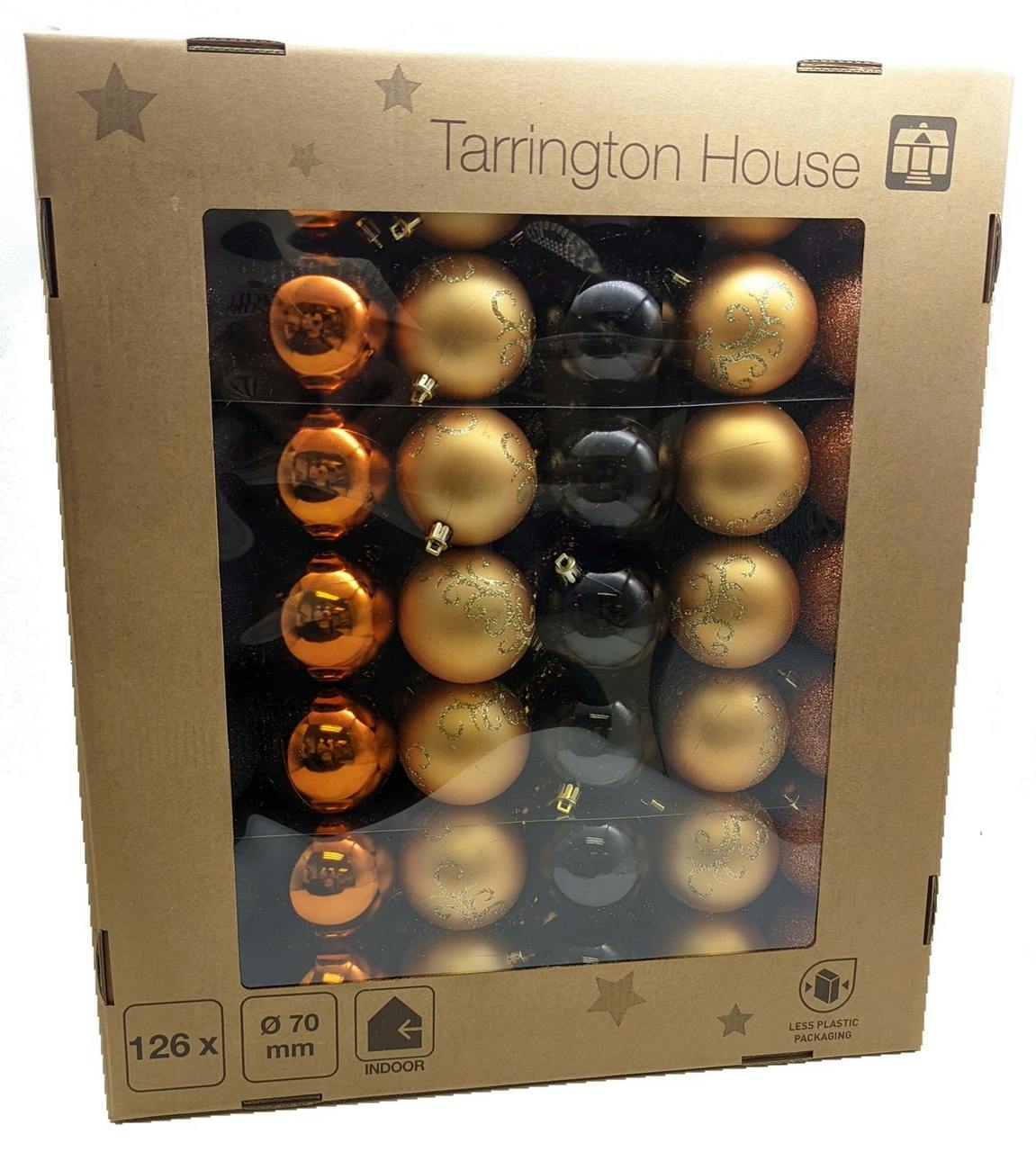 Tarrington House Weihnachtskugeln Magic Moments, Kunststoff, Ø 7 cm