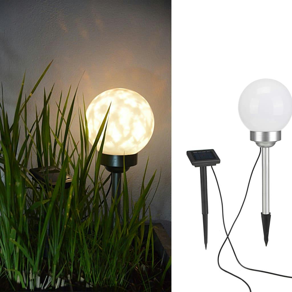 HI Solar LED Drehbare Garten-Kugelleuchte 15 cm | METRO Marktplatz
