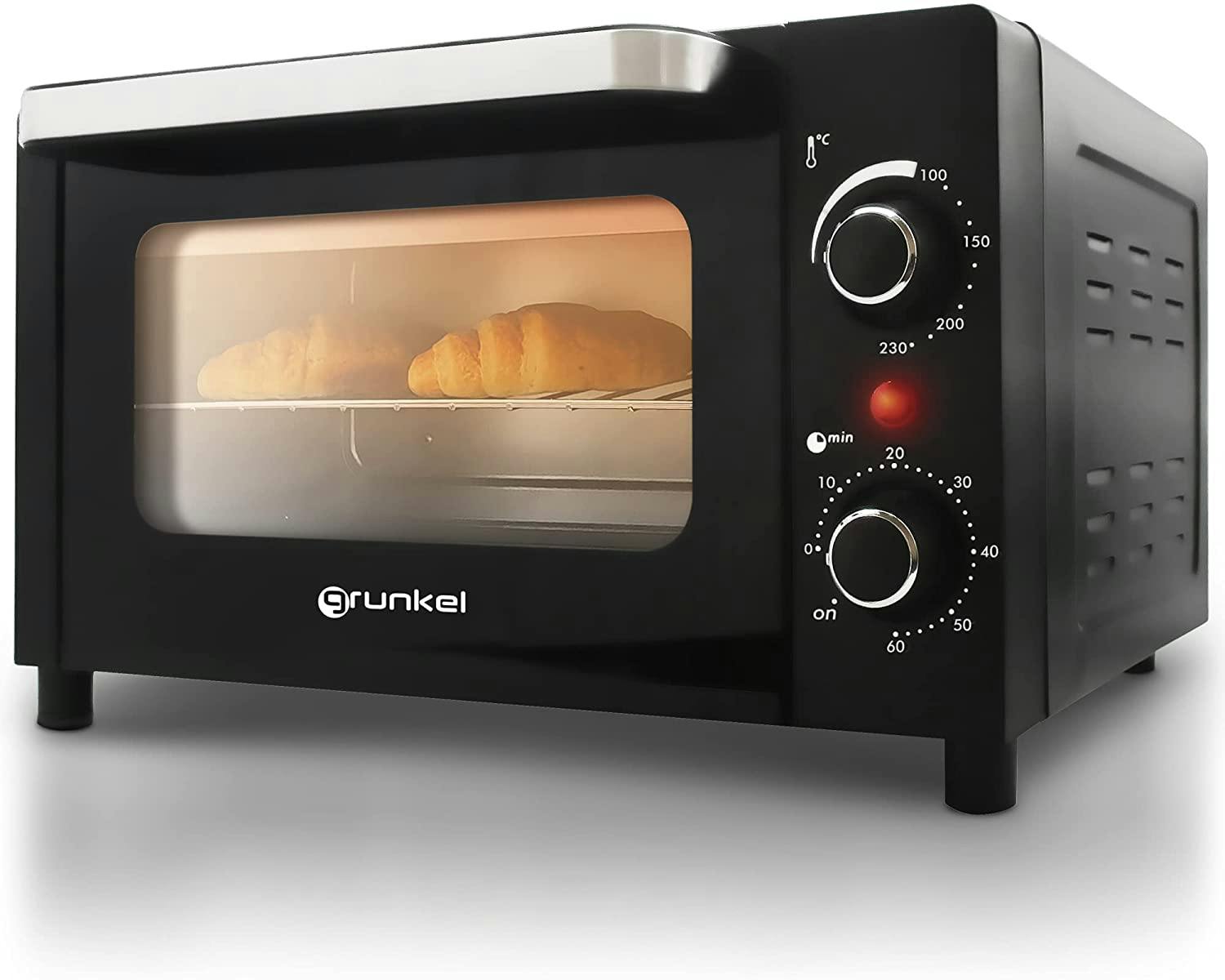 Mini elektrische oven 10L met 800W vermogen Makro
